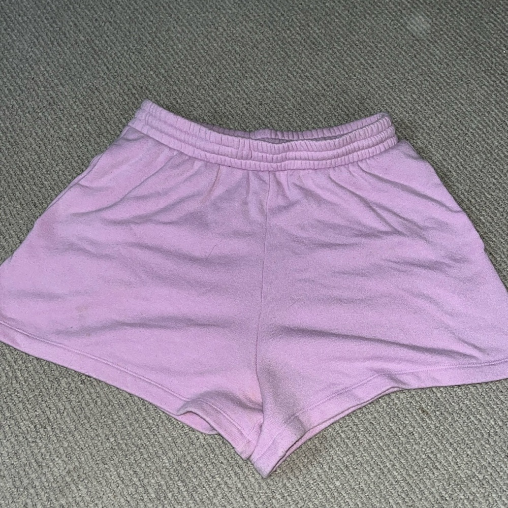 Light Purple Pink Pj Shorts
